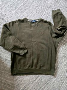 90s Polo by Ralph Lauren Olive Green sweatshirt