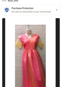 Branded Multicoloured Striped Maxi Dress