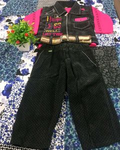 New Cute Girls nd boy Outfit Set 9 to12 month fi