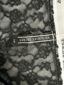 Victoria's Secret Black Lace Panty