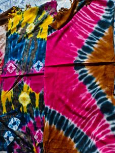 Vibrant Tie-Dye Dupatta