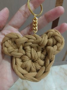 Crochet Mickey Mouse Keychain