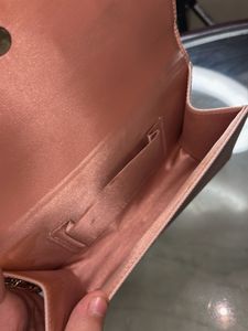 Michael Kors Pink Textured Clutch