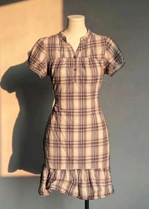 Plaid Mini Dress