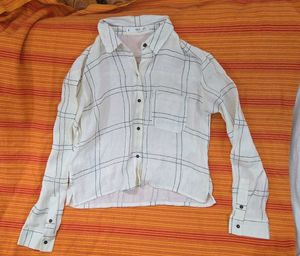Mango Classic Plaid Button-Down Shirt