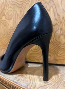 Chic Black D'Orsay Heels