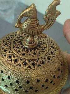 Antique Brass Incense Burner
