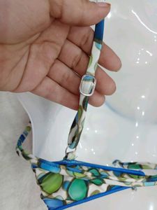 💚 pedded Blue Print Look 34 Size