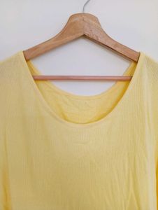 Sunny Yellow Sleeveless Top
