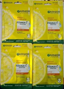 Garnier Vitamin C Serum Face Masks