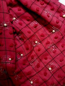 Maroon Dupatta
