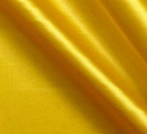 Vibrant Yellow Satin Dress Material 2 mtr