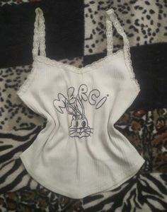 Cute Bunny Merci Tank Top