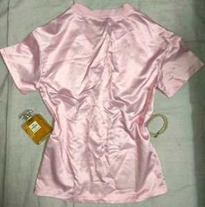 Y2K printed jersey shirt