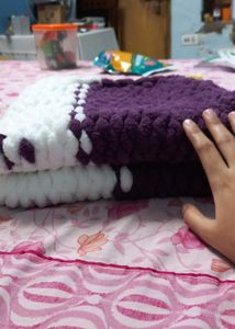Voilet Cloud Wrap - Infant blanket. (Purely new)