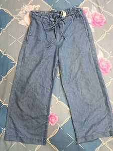 Light Wash Wide Leg Jeans