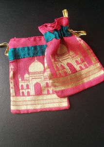 Mini Potli Bags (Set Of 2)