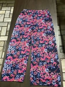 Vibrant Floral Palazzo Pants