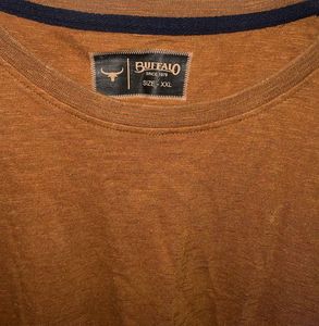 Brown Short Sleeve Pocket T-Shirt