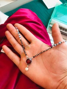92.5 Pure Silver Mangalsutra