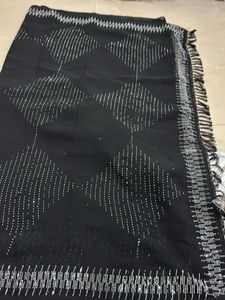 Elegant Black Saree