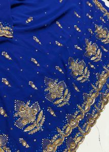 Royal Blue zardozi 💯 an sew work beautiful 😍