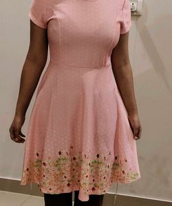 Pink Polka Dot Dress