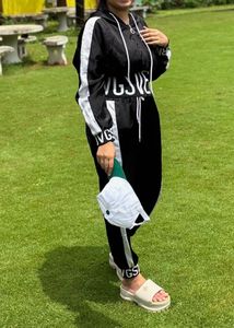 Black &amp; White Tracksuit