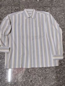Men's Striped Long Sleeve Shirt