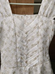 Floral Cream Dress