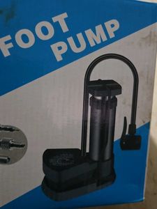 Dual Valve Bicycle foot Pump