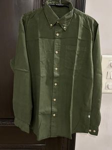 GRAB NOW Selected Homme Olive Shirt