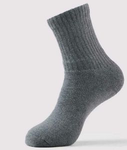 Men's Grey Crew Socks