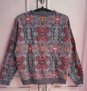 Patterned Pullover Sweater
