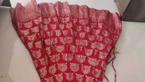 Red & Gold Lehenga Choli With Tags Intact