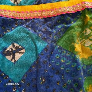 Colorful Ethnic Girl Dress Set For Age 2-4 Yrs