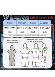 Stronggear Powerlifting adjustable belt