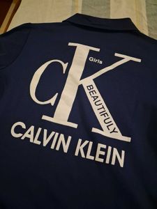 Calvin Klein Blue Polo T-Shirt