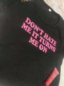 Graphic Print Cropped T-Shirt