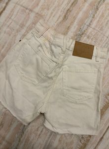 Light Wash Denim Cutoff Shorts