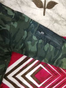 Camouflage Pullover Sweatshirt