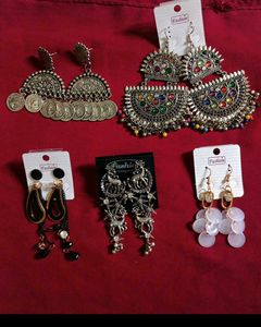 Boho Statement Earrings Set