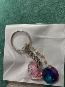 Handmade roses 🌹 Resin Keychains (Set of 2)