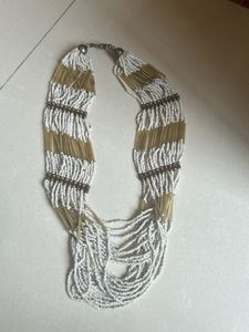 Statement Beaded Necklace