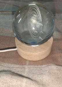 Galaxy Crystal Ball study Lamp 🌔