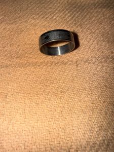 Set of 3 Silver Tone Rings