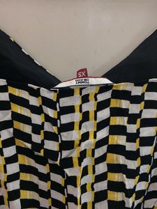 Patterned Sleeveless Dress
