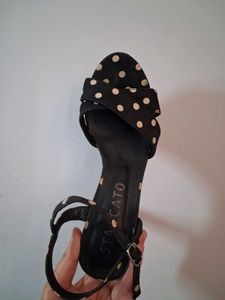 Staccato Polka Dot Heels