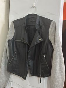 New Look Faux Leather Biker Jacket