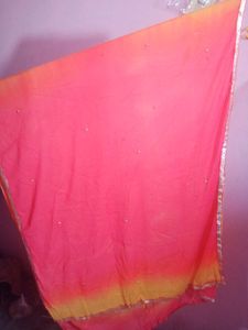 Vibrant Yellow &amp; Pink Patiala Suit Set